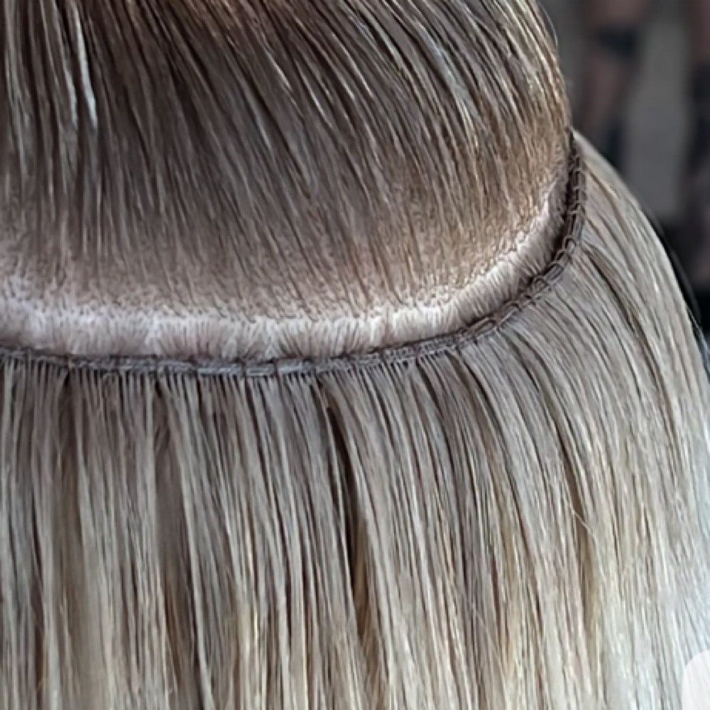 Hand Tied Move Up 2 Rows at Strands & Sol Hair Co. in Shippensburg, PA