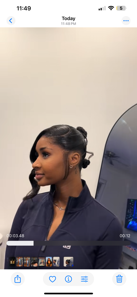 Frontal Ponytail Styles