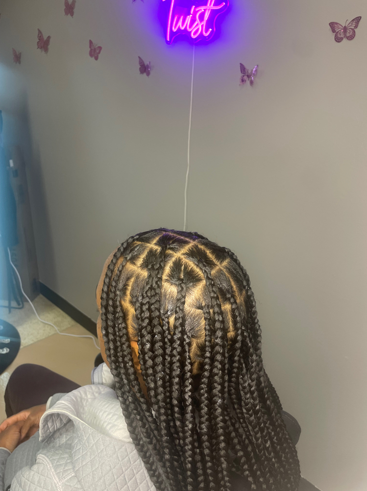 Knotless Braids (med)