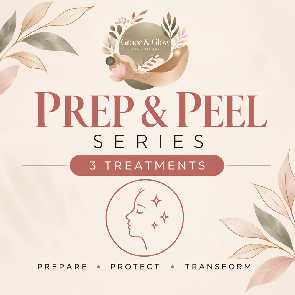 Prep & Peel Series (3 Treatments) at Grace and Glow Wellness LLC in Charlotte, NC