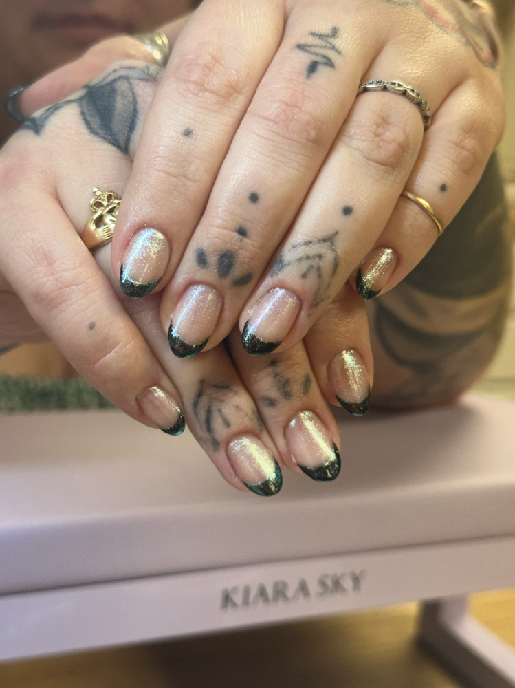 French Tip Nail Art