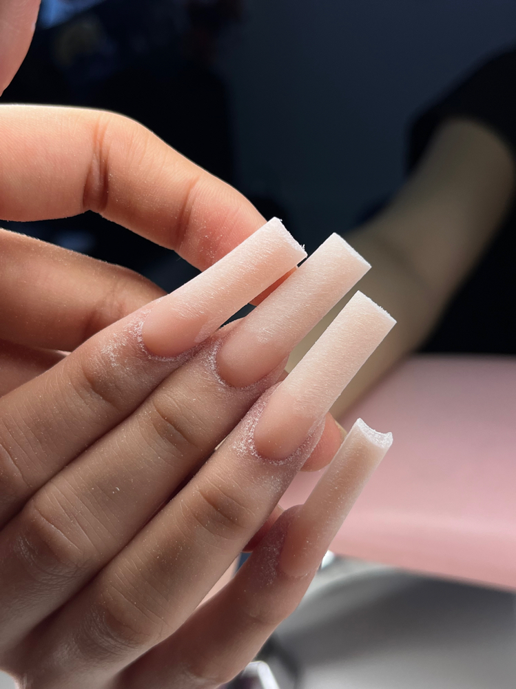 Long Acrylic Nails