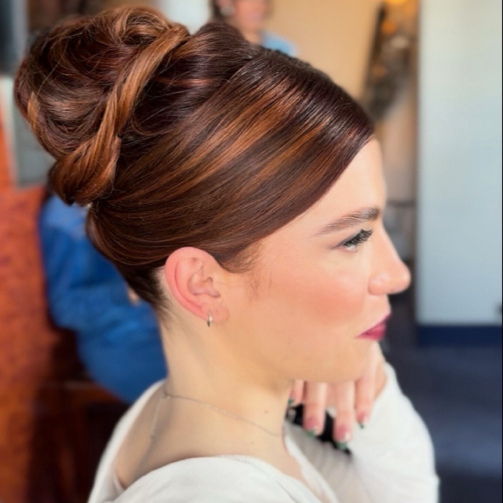 Updo/Formal Styling Day Of/Trial at S Charles Beauty Co in Baltimore, MD
