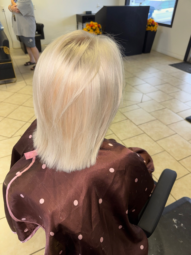 Full Highlight at Hair By Megan  Luker in Stuart, OK