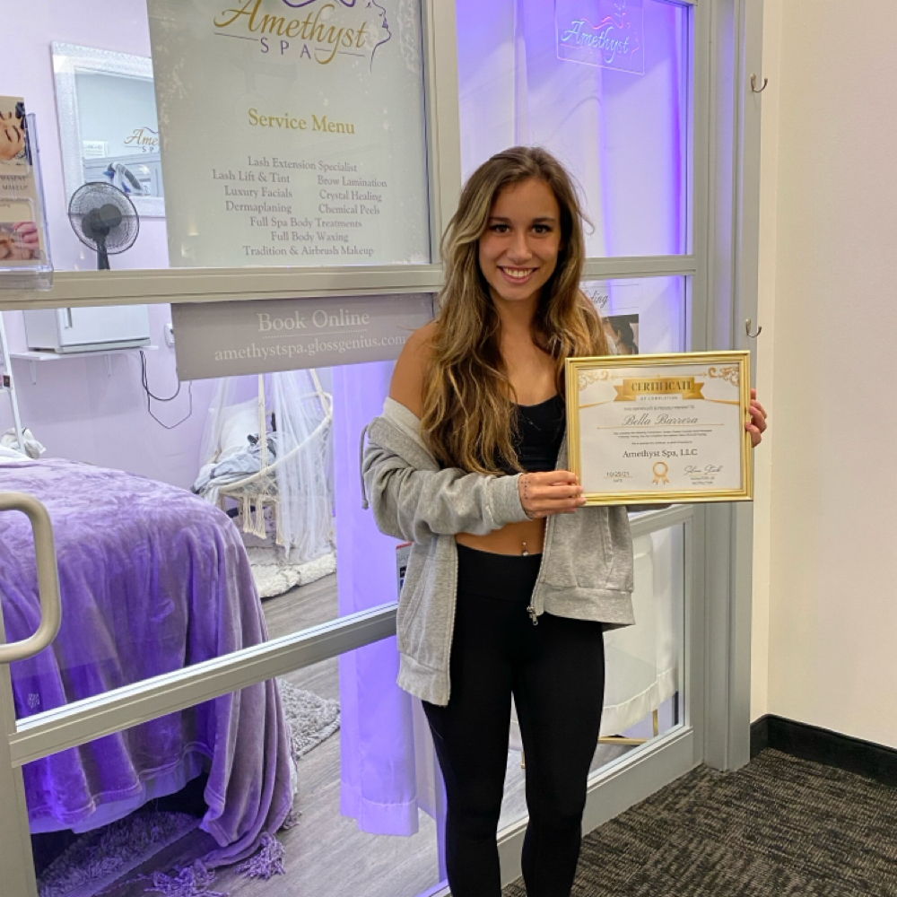 Esthetician Training Inquiry – Free at Amethyst Spa in Omaha, NE