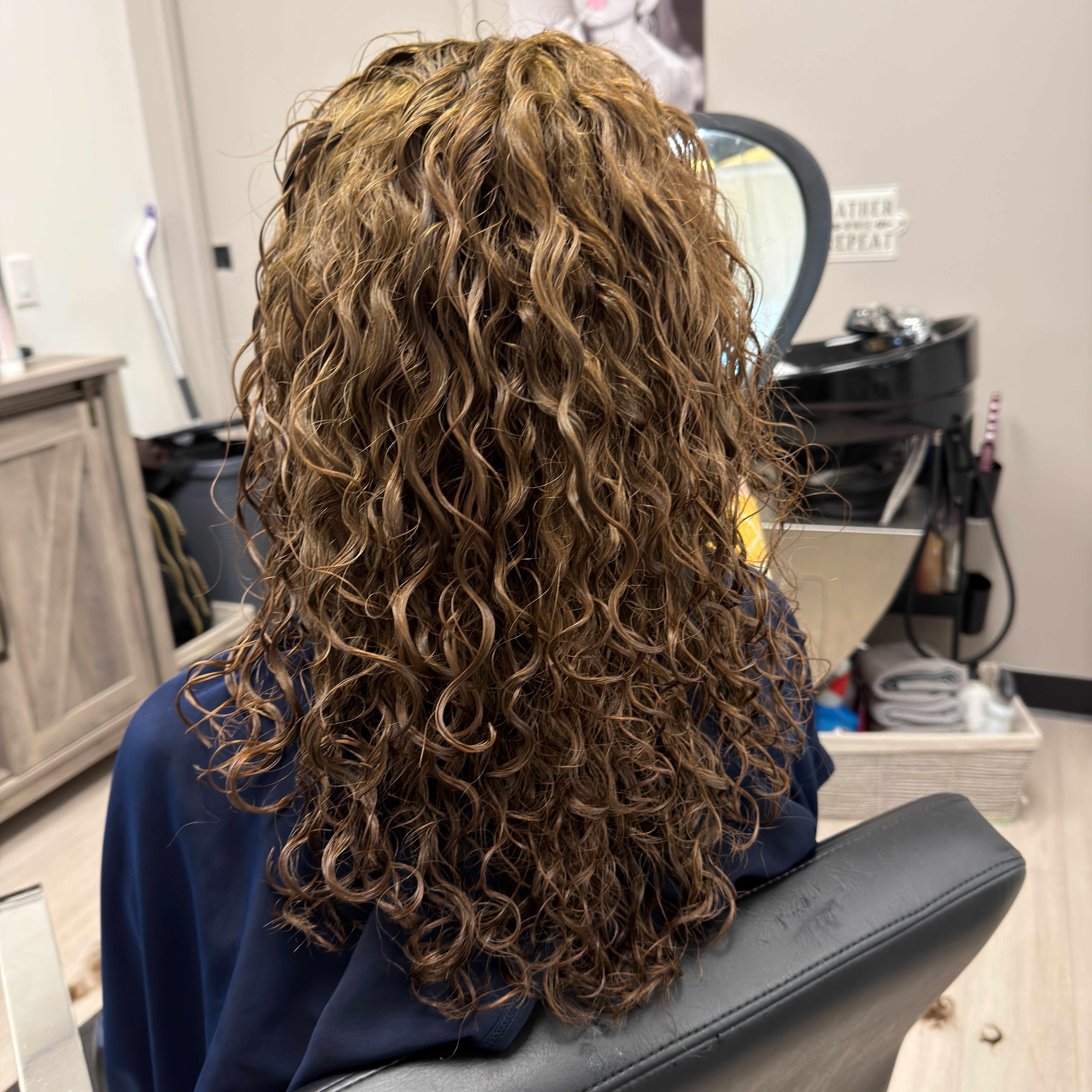 Ouidad Curly Hair Protein Treatment at Salon Melange in Bridgeville, PA