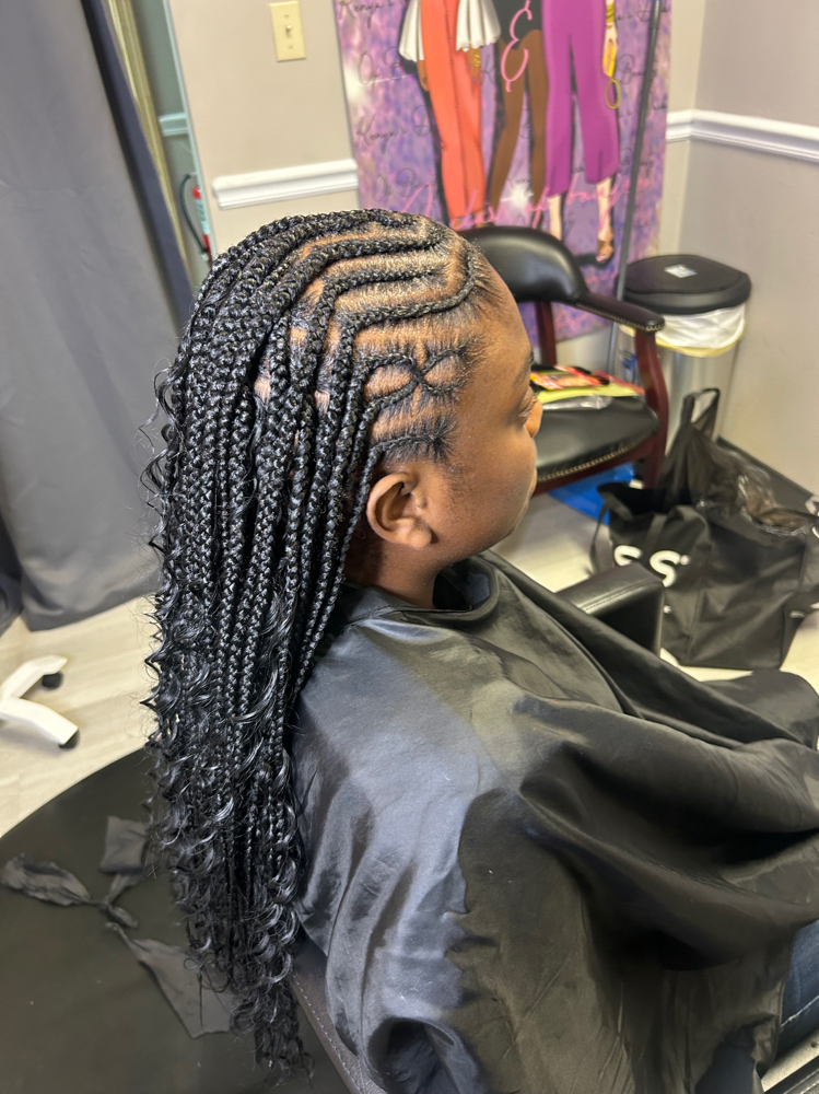 Smedium Boho Fulani Braids