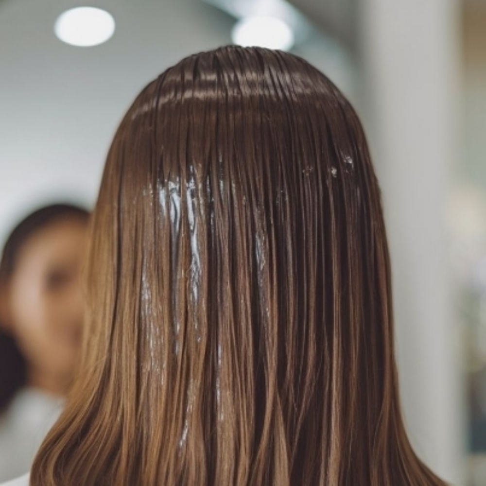 Gloss/tone at Couture hair and day spa in Rock Falls, IL