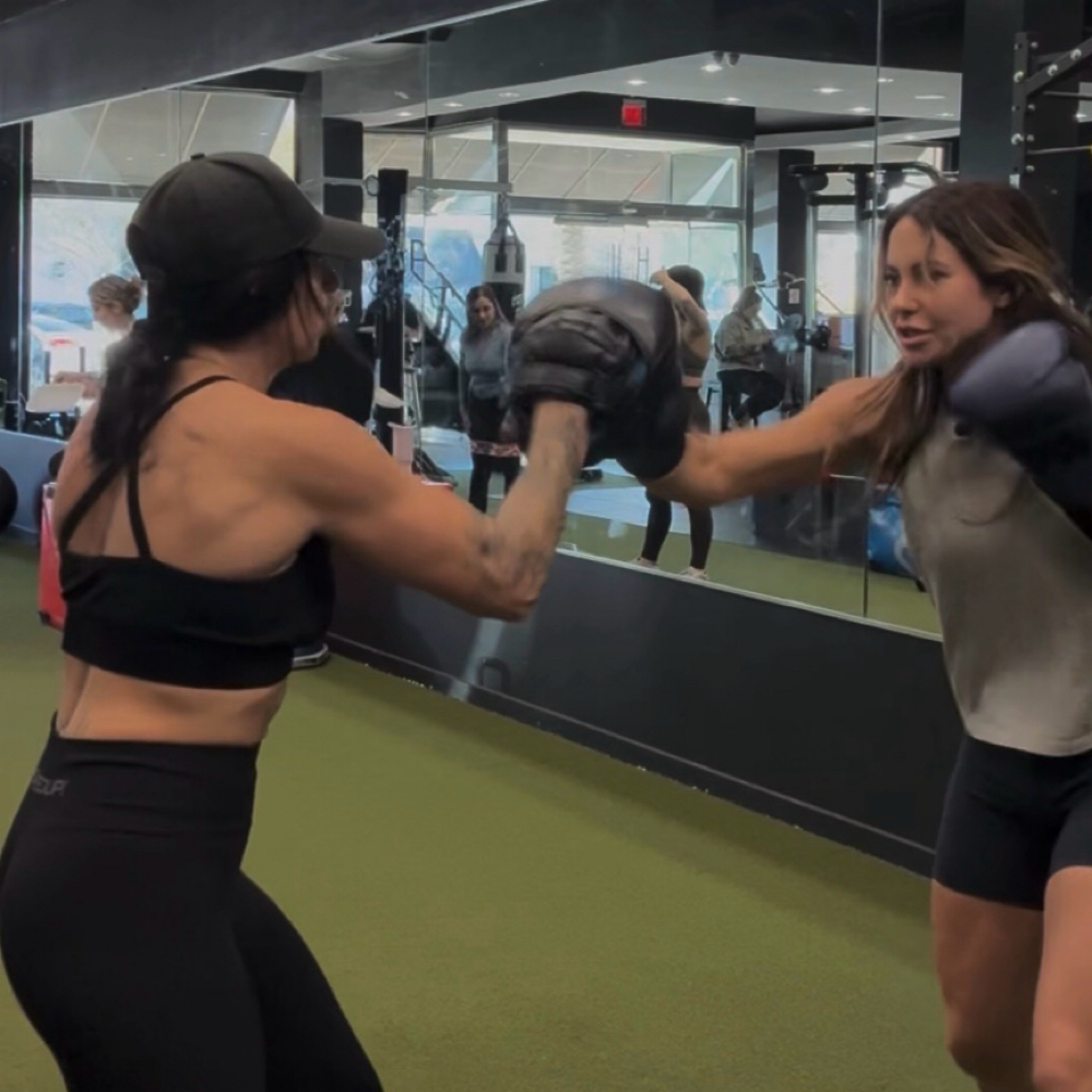 Boxing Session at Unstoppable Her in Acton, CA