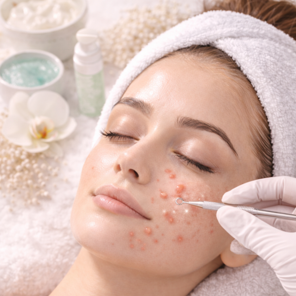 Clarifying Acne Facial at Aura Skin Co. in Lehigh Acres, FL