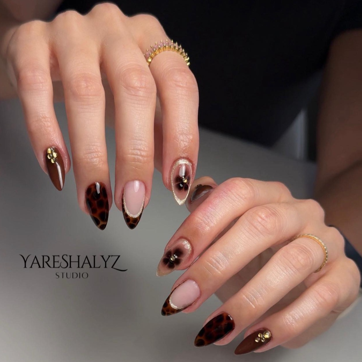 Full Set & Dry Pedi at Yareshalyz Nail Studio in Raeford, NC