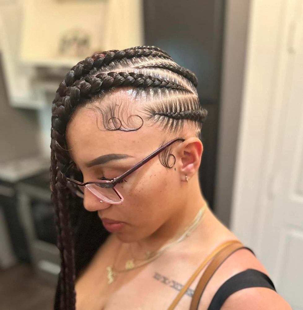 Large Lemonade Braids at Dreya The Artist in Grand Prairie, TX