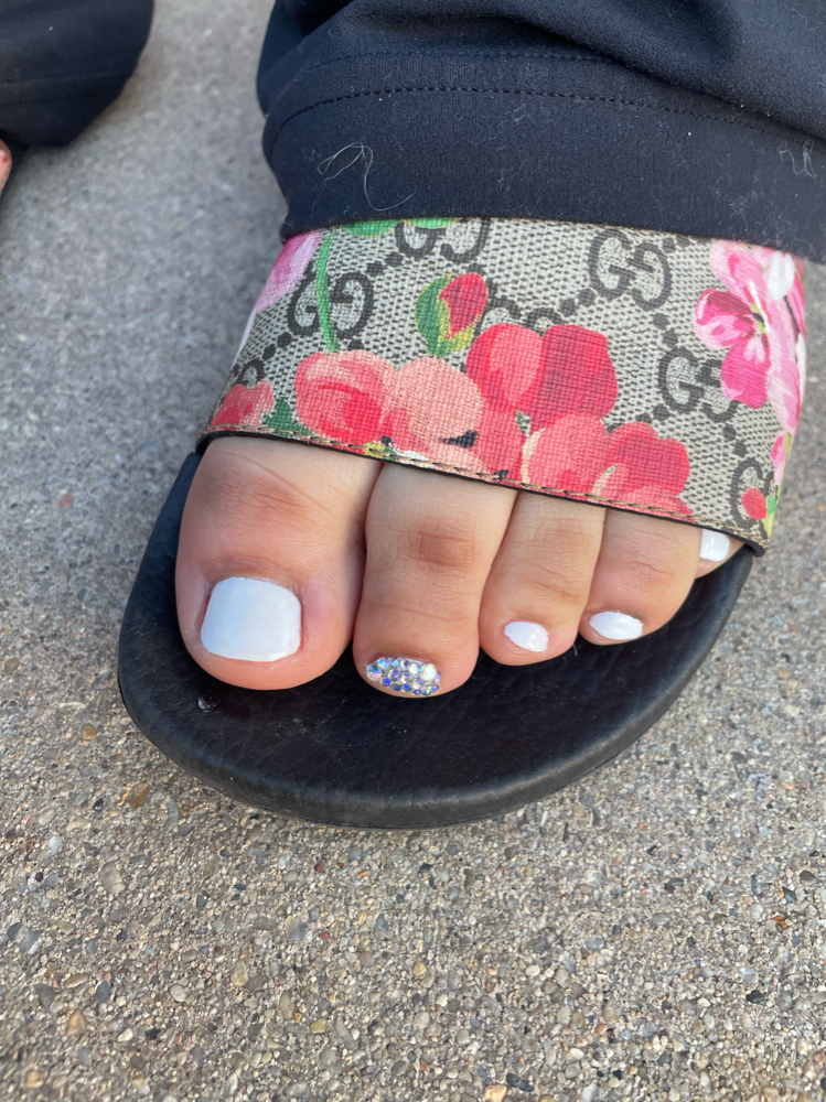 Full Nail Little Toe Bling(2 Nails)