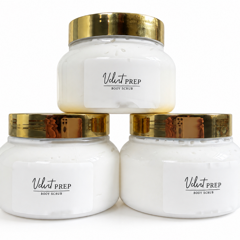 Velvet Prep Body Scrub at NICKY|RAE Tanning in Villa Park, IL