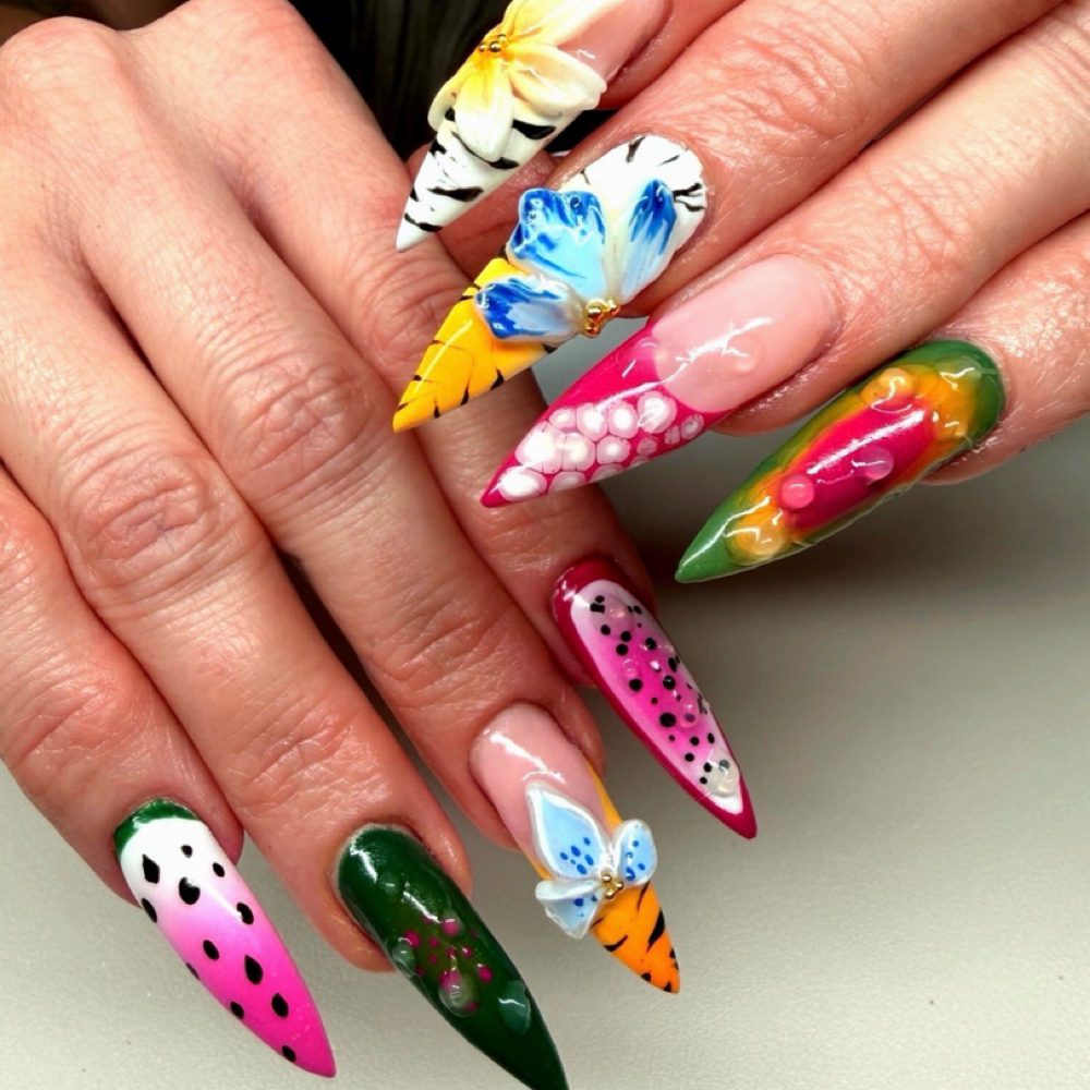 Gel X Full Set- Full Design at Nails by Darcie in Belgrade, MT
