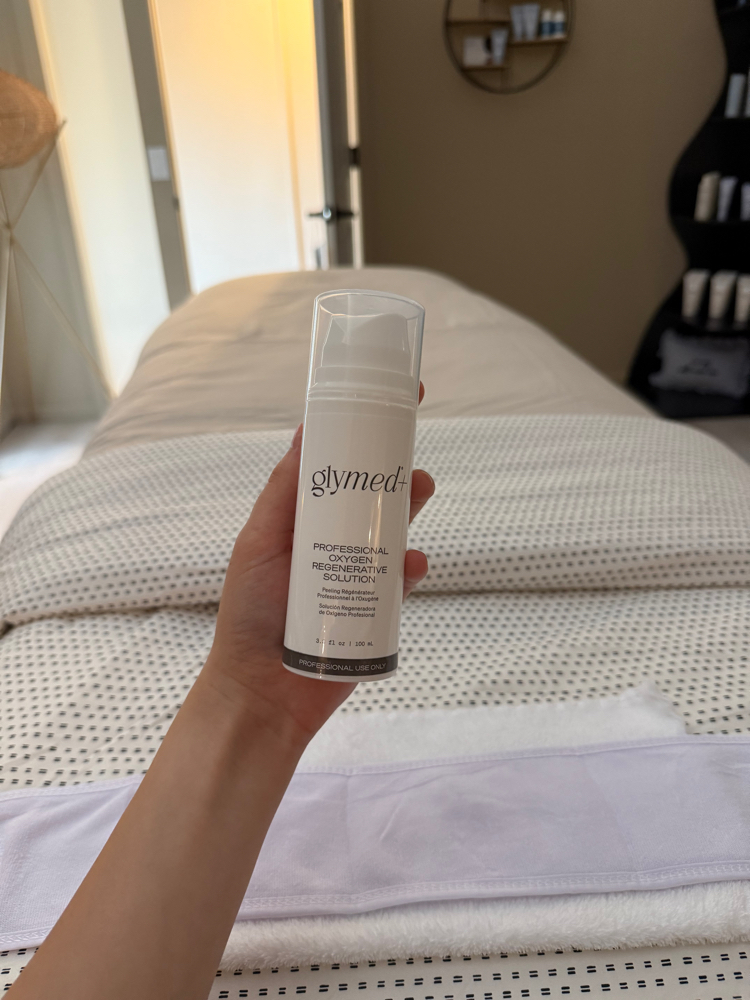 Glow and go express facial