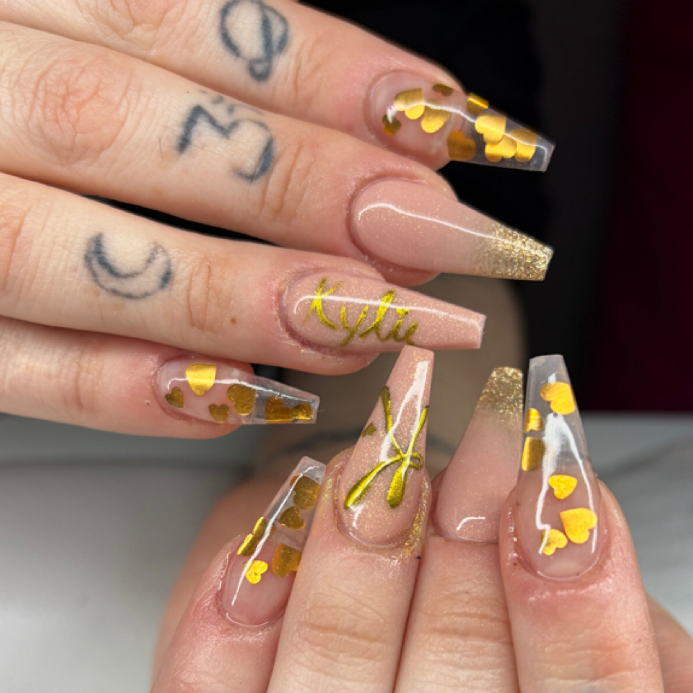 Add On Extra Nail Designs at Tailored Barber Co. in Roy, UT
