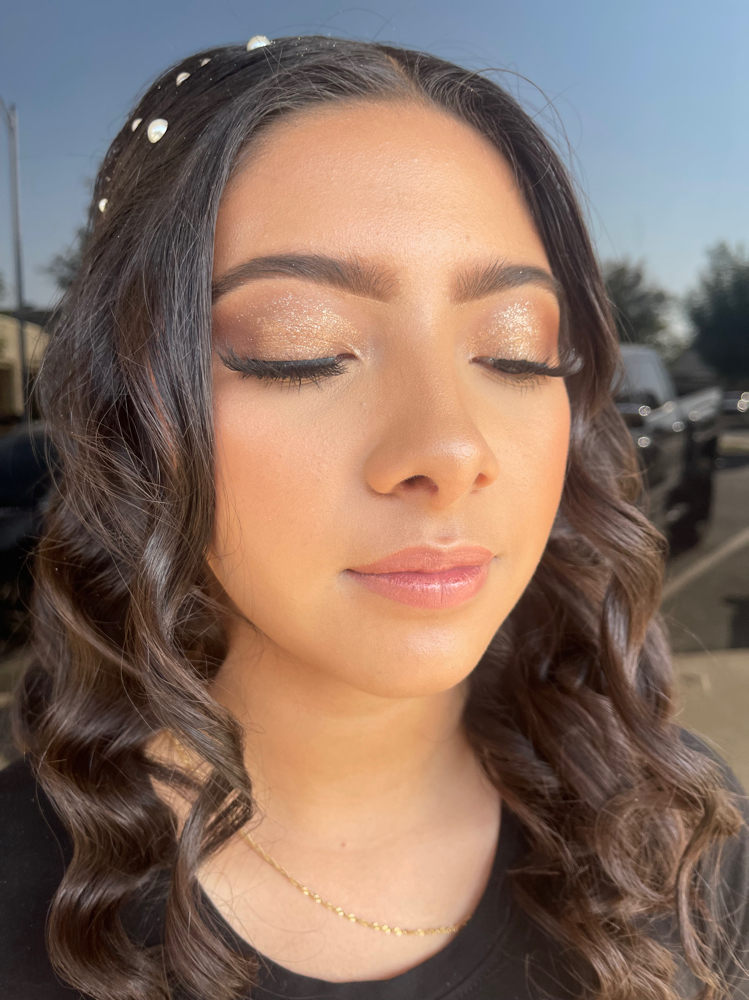 Makeup Application - Simple Glam at Bloom Beauty Salon in Delano, CA
