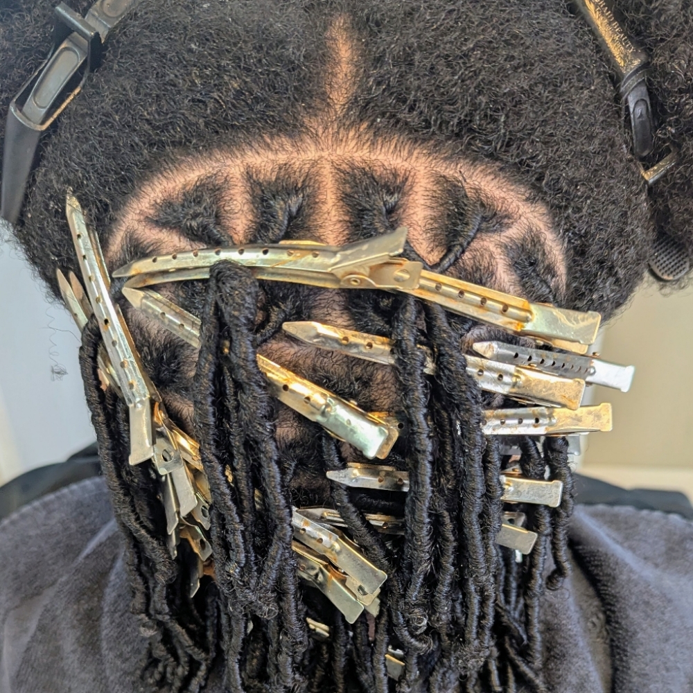 Comb Coil Starter Locs at Lofty Locs & Tresses in Tucson, AZ