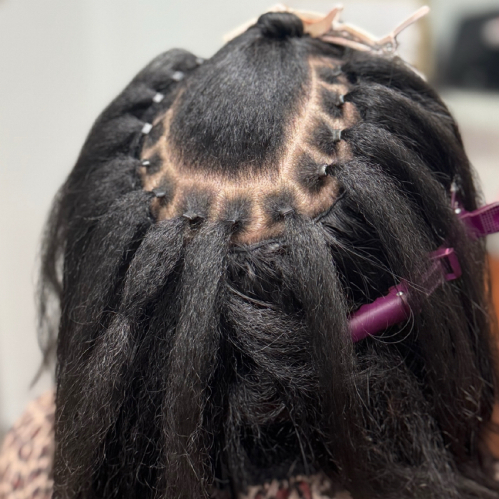Micro links at Cutz and Effects By Met in Flowood, MS