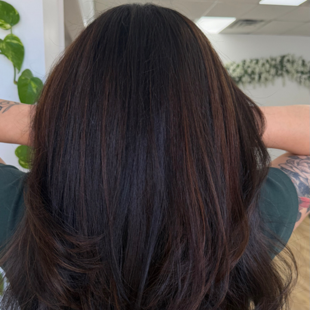 Root Touch up & Gloss at The Mane Room in San Antonio (Balcones Heights), TX