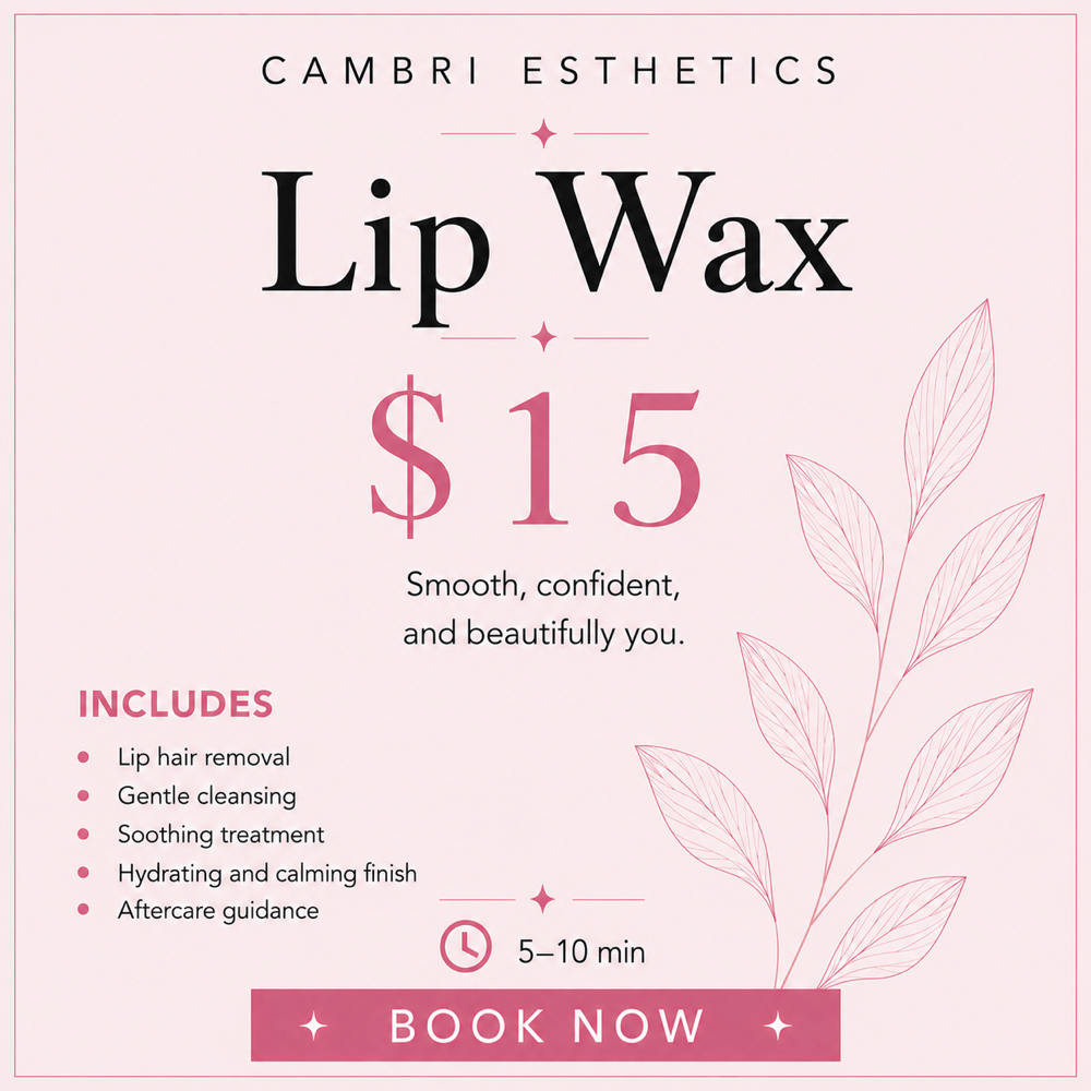 Lip Wax at Cambri Esthetics in Davenport, IA