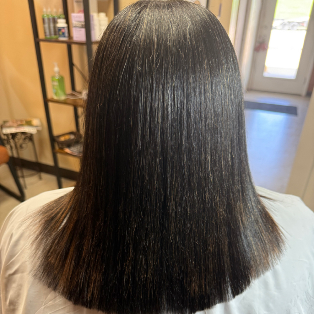 Silkpress at Follicle Hair Solutions in Luling, LA