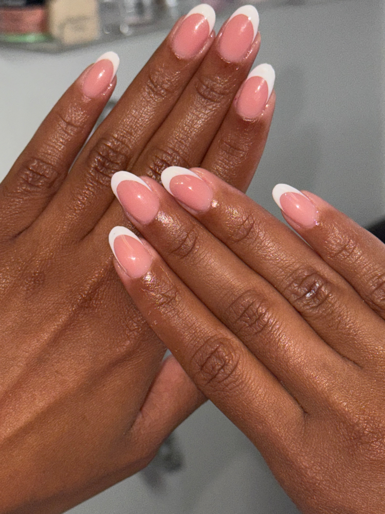 hard gel manicure (medium) at SLAYEDBYGABS in Woodbridge, VA