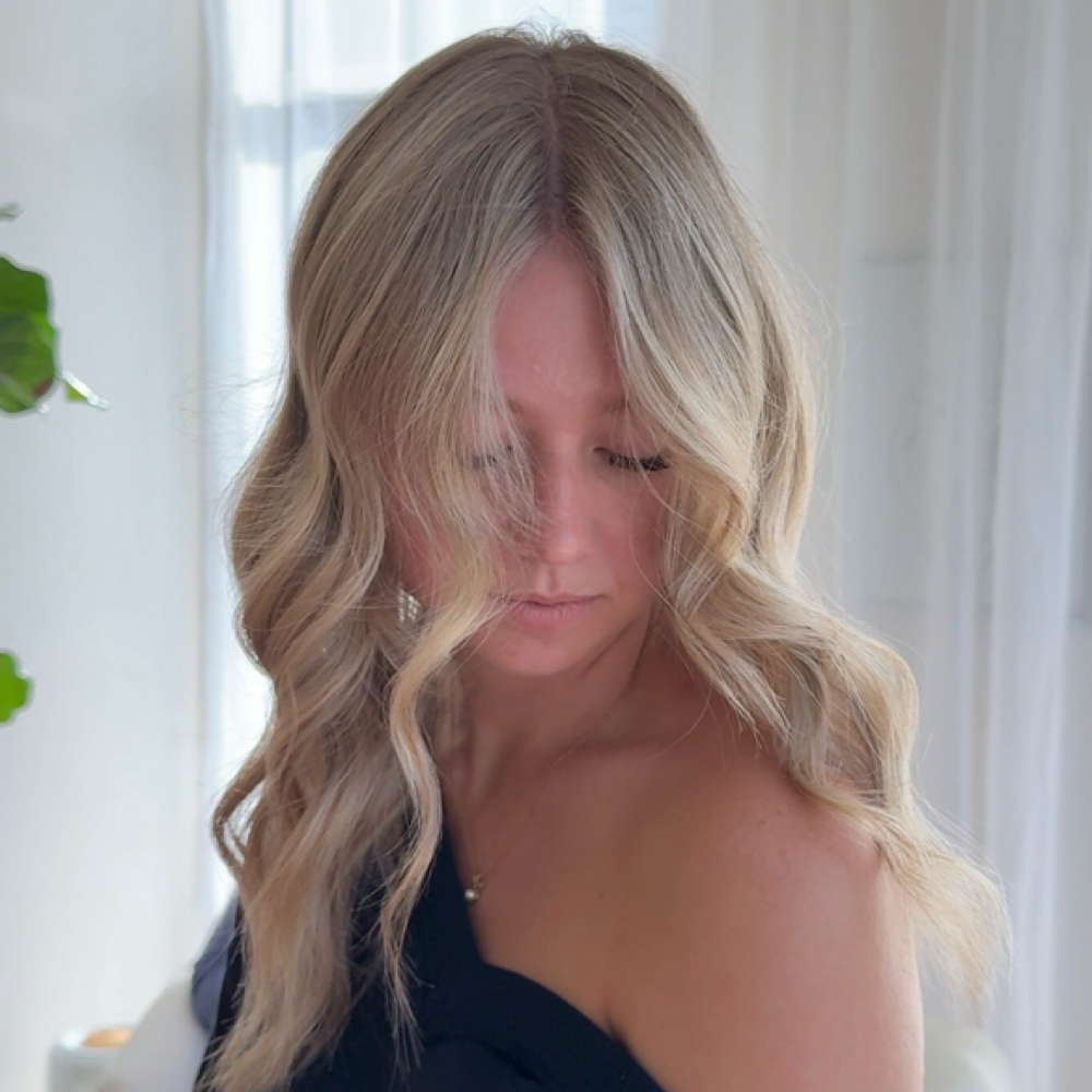 Partial Maintenance Blonding at Golden Glow Hair in Madison, WI