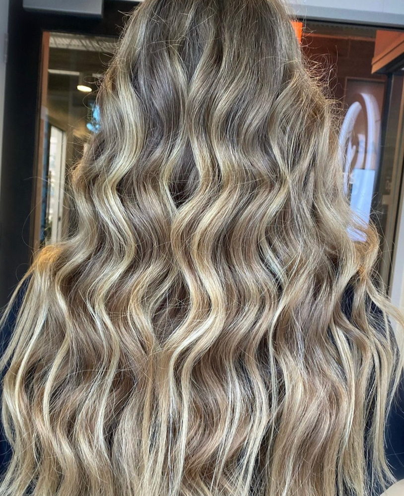 Full Head Highlights+Gloss+Cut