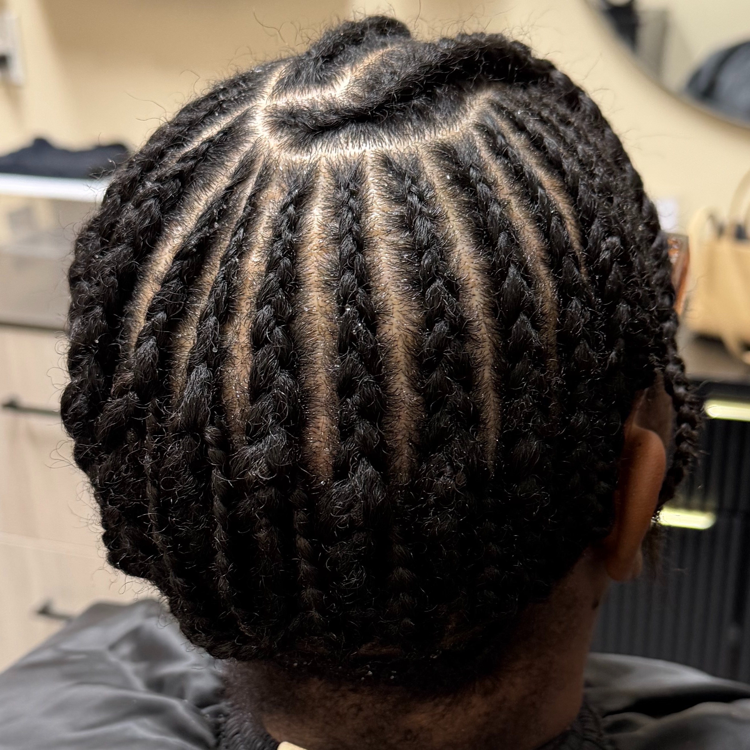 Revitalizing Wash and Braid Down at Her Mane Look in Moreno Valley, CA