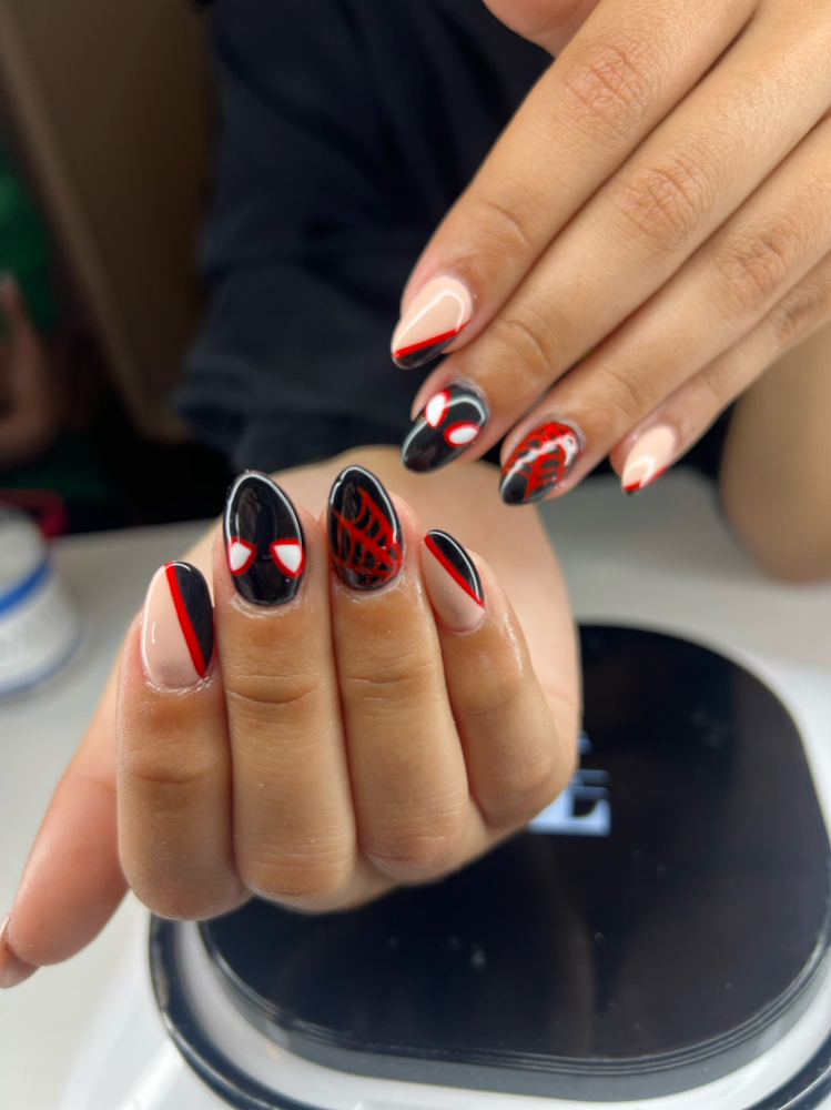 Gel X Full Set With Designs