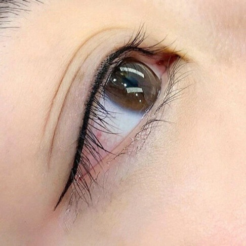 Semi-permanent eyeliner at DBW BROW ARTISTRY in City of Industry, CA