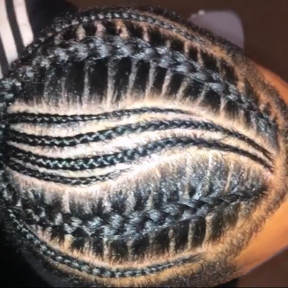 Braids (Man Bun)