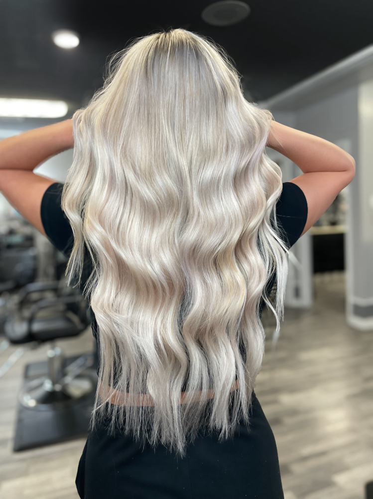 full blonding package