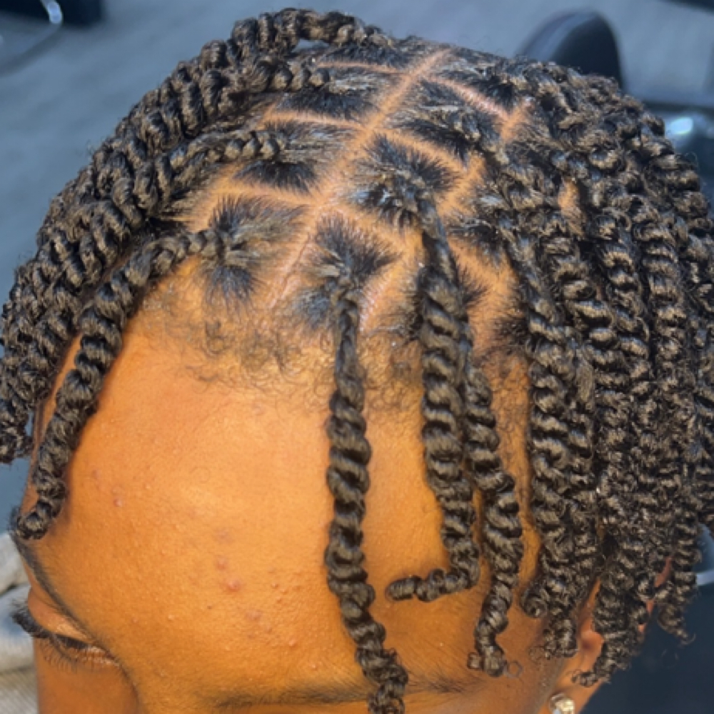 Natural Men Clean Parts Twist