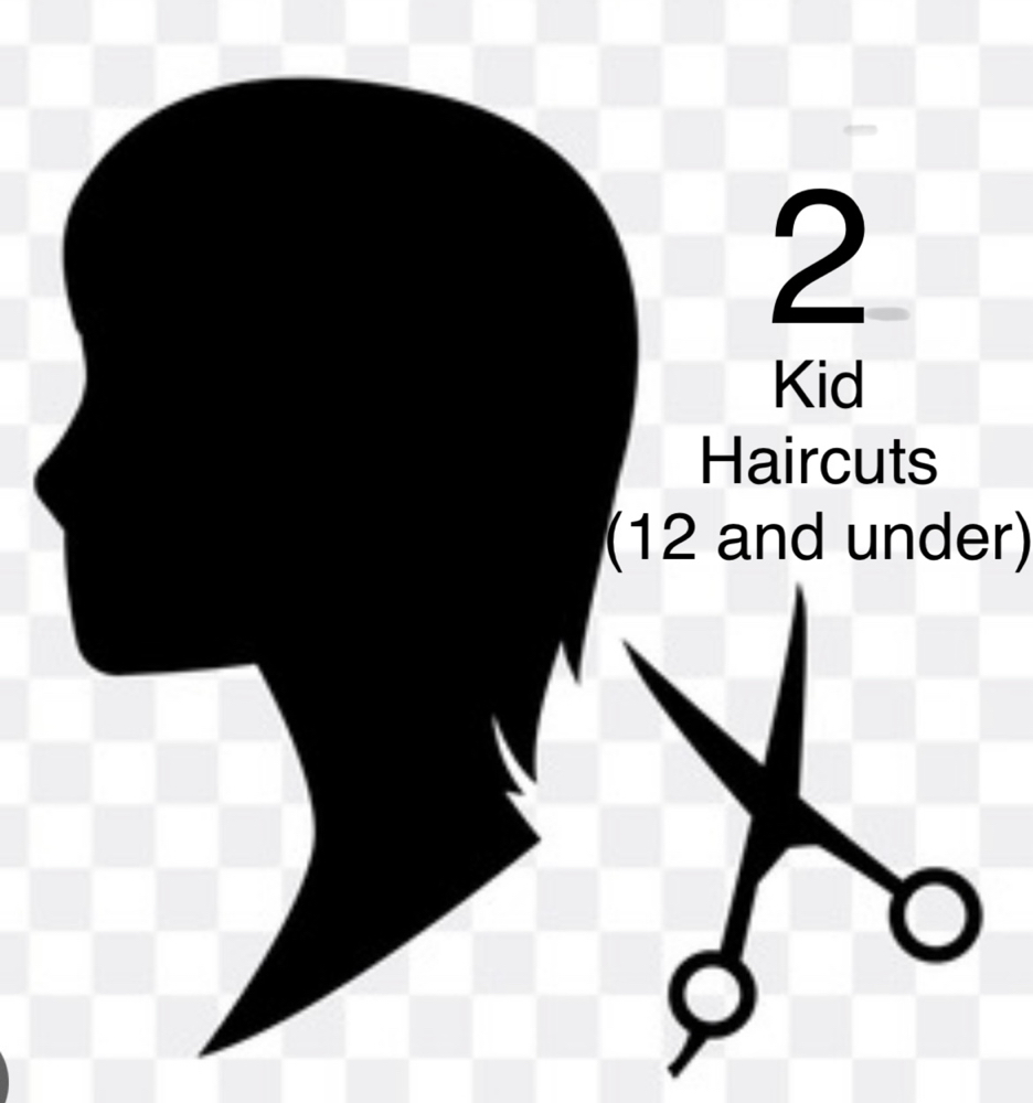 2 Kid’s Haircuts (12 & Under)