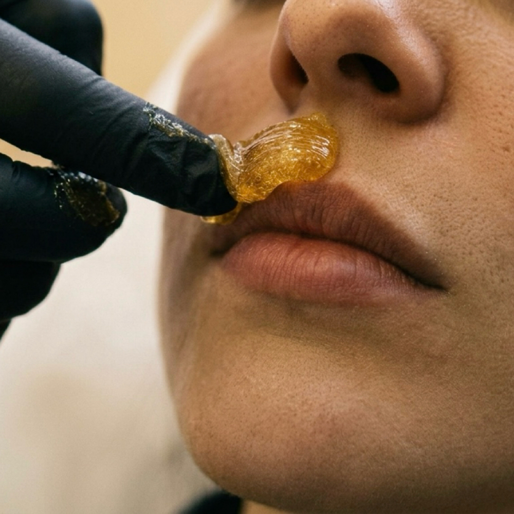 Upper Lip at Bare Sugar Beauty in Montclair, CA