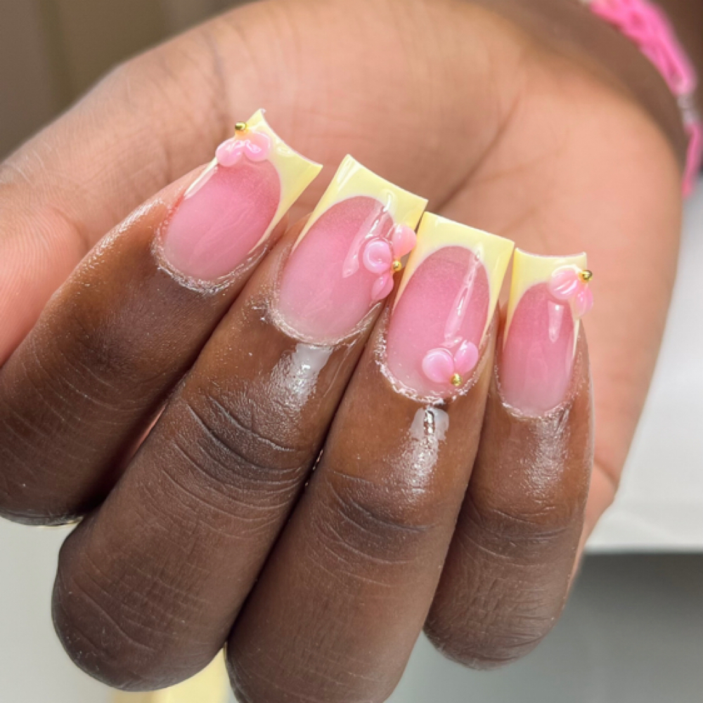 Small Acrylic/Gel X Extension Set at LUXURYNAILS in Indian Trail, NC