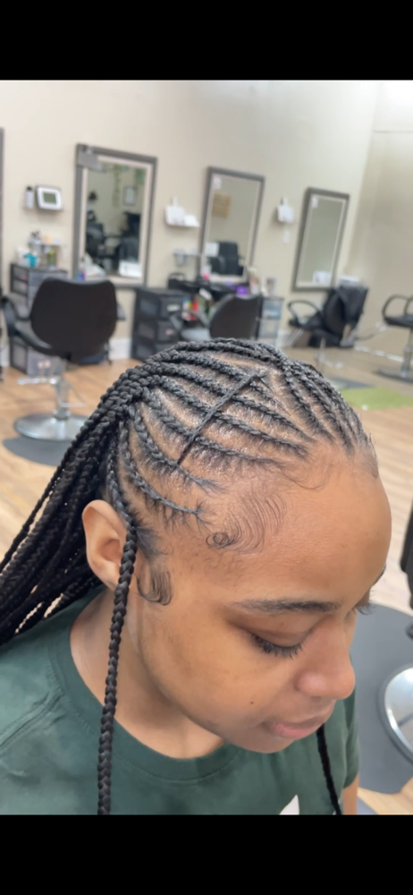 Fulani Knotless Braids