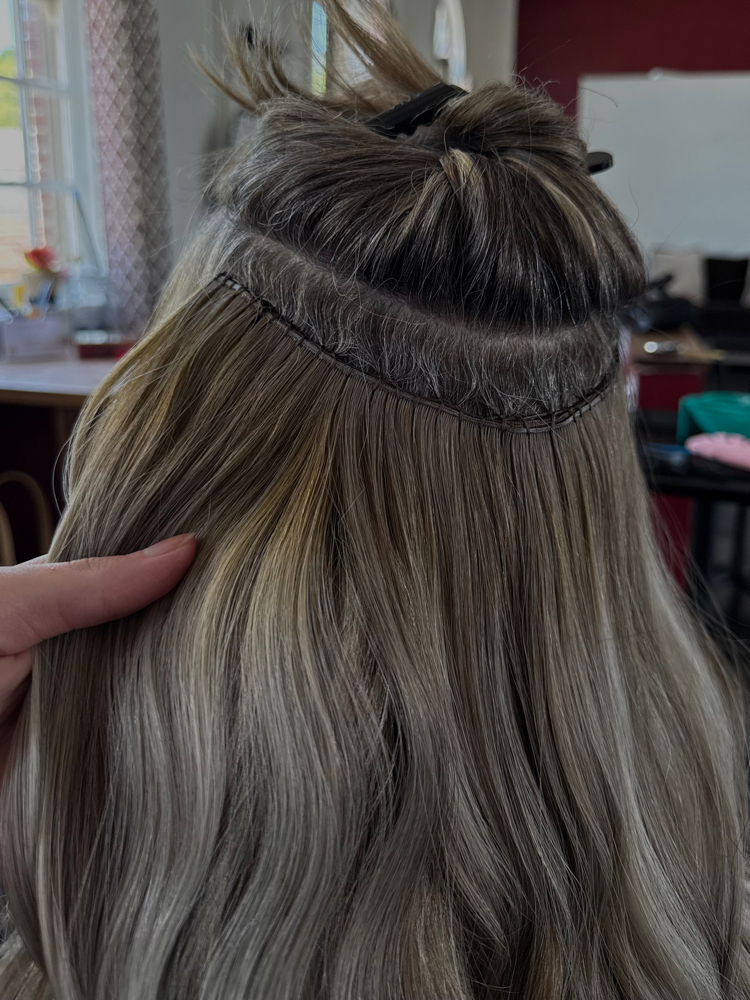 2 row bead moveup at HAIR BY SYDNEY in Bellbrook, OH
