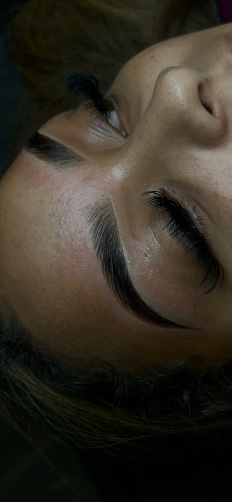Eyebrow Lamination, Stain & Shape