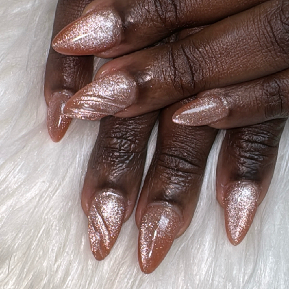 Acrylic Full Set Nails at Nadia’s Touch Beauty Lounge in Alexandria, VA