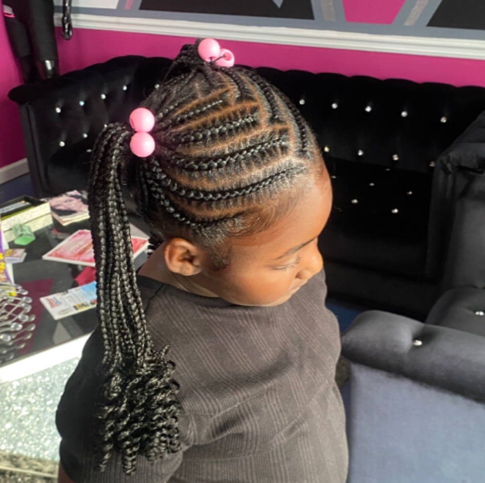 Kid Scalp Braids: 5-11 Years Old at Infinite Styles LLC in Augusta, GA
