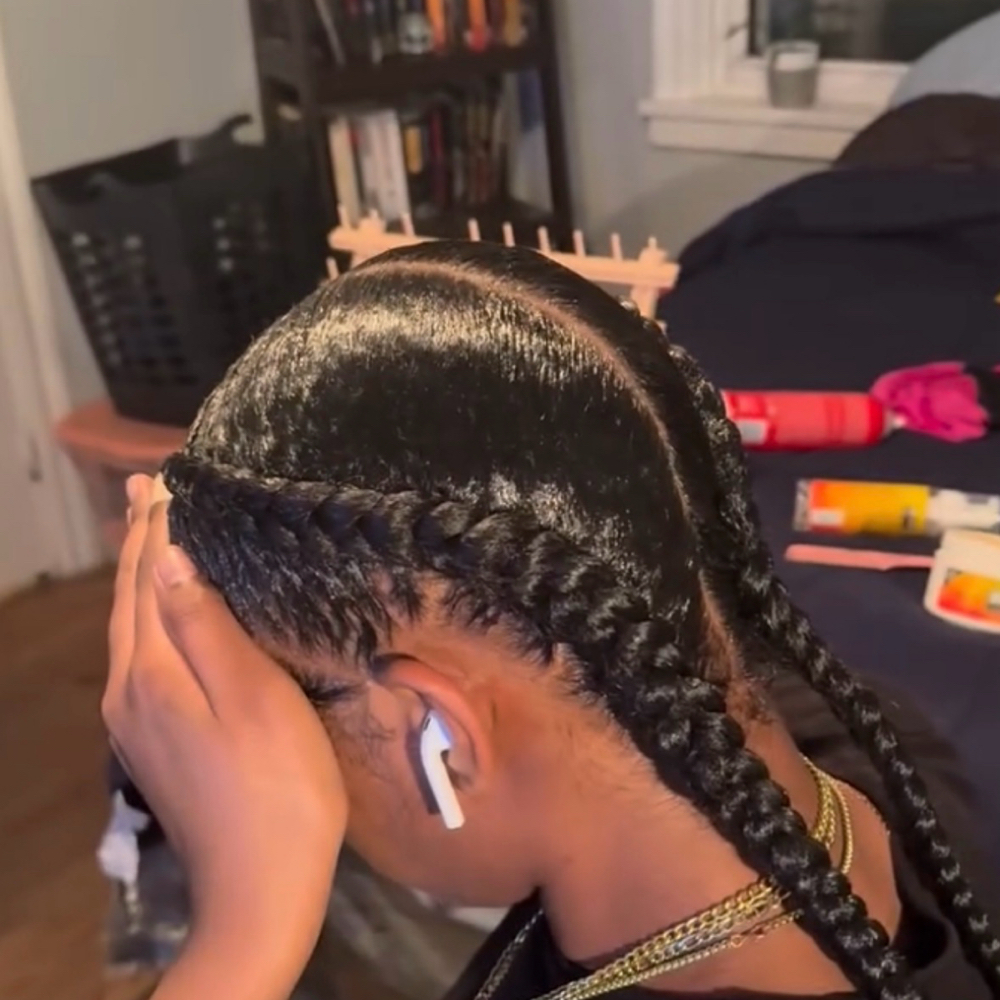 2 Braids at D’Luxe Studio in Carlisle, PA