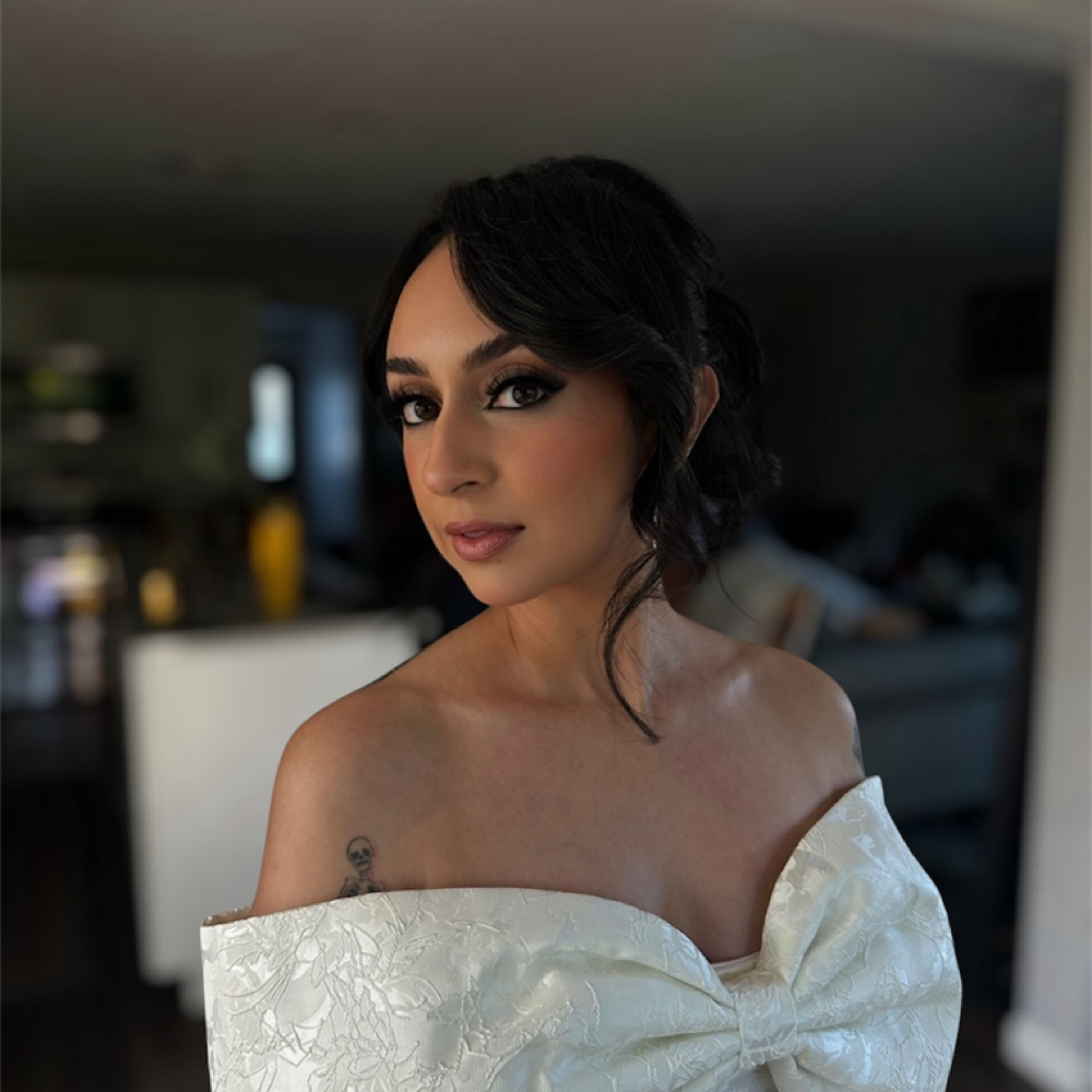 Bride Hair & Makeup at The Havana Salon in Houston, TX