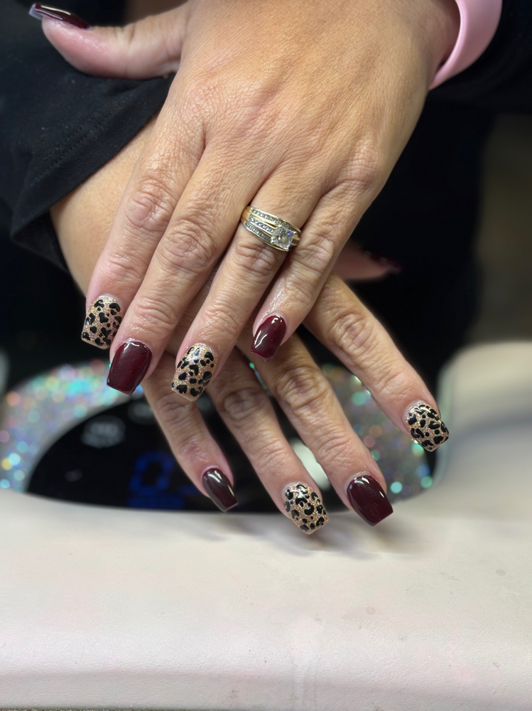 Acrylic Overlay at Designing Nails by Christy in Kingsport, TN