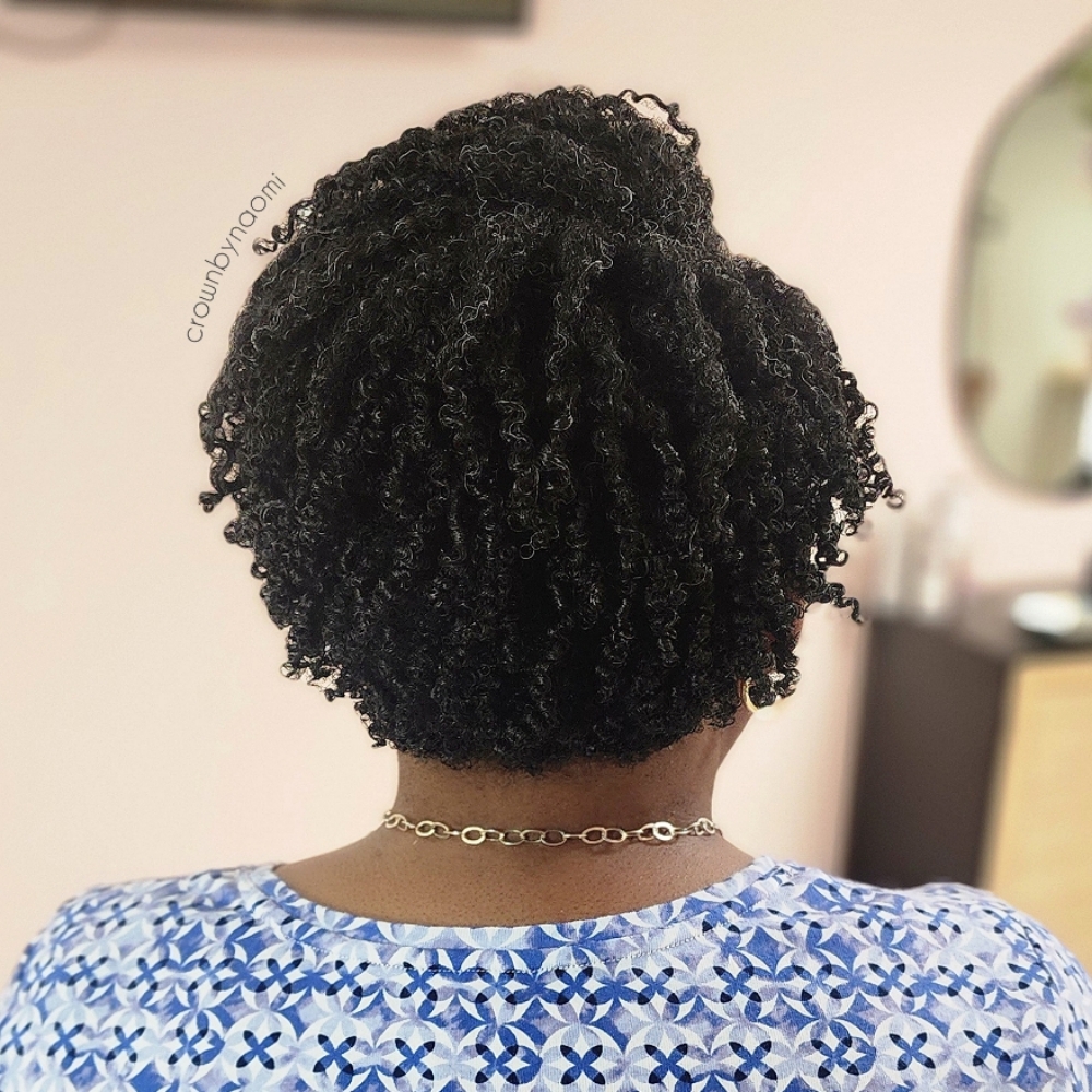 Corrective Haircut at Crown By Naomi in Sacramento, CA