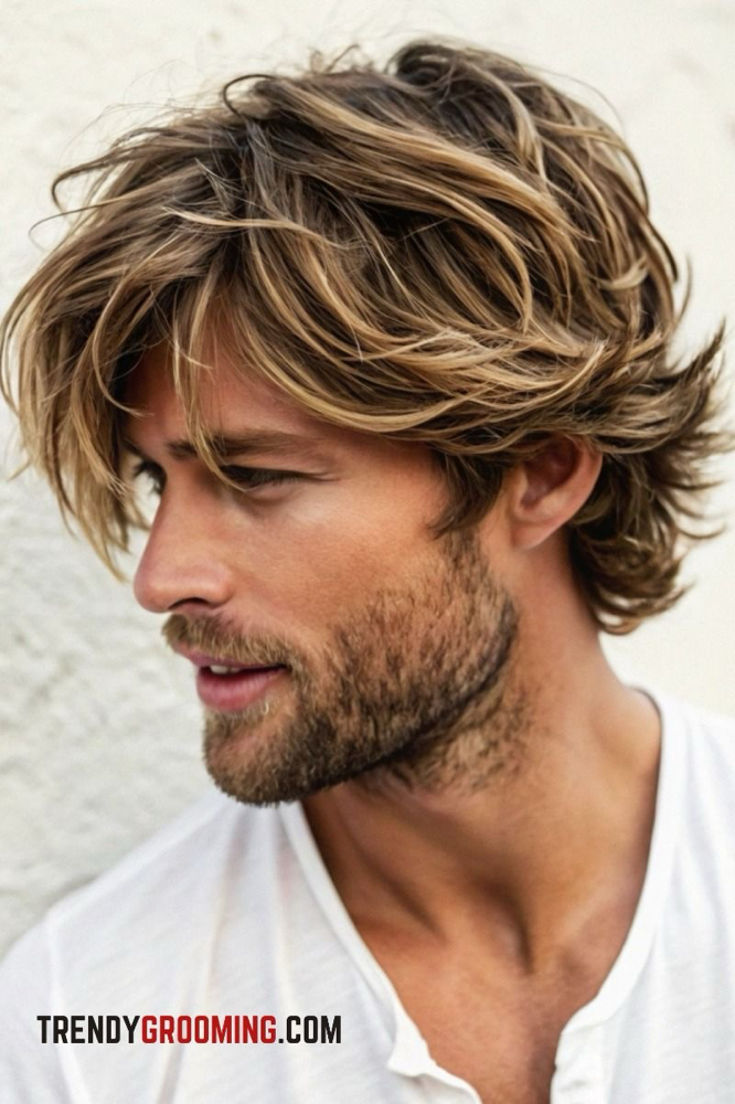 Men’s Haircut And Color