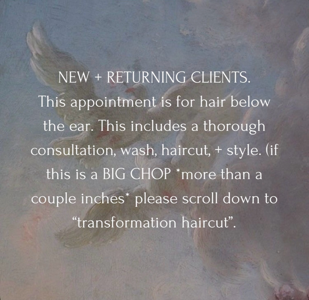 MID/LONG HAIRCUT :WASH + STYLE: